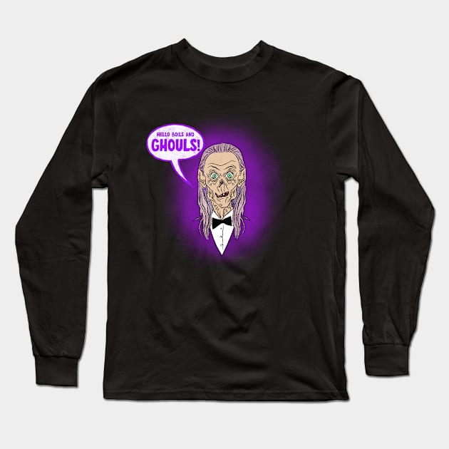 Hello boils and ghouls Long Sleeve T-Shirt by kentcribbs